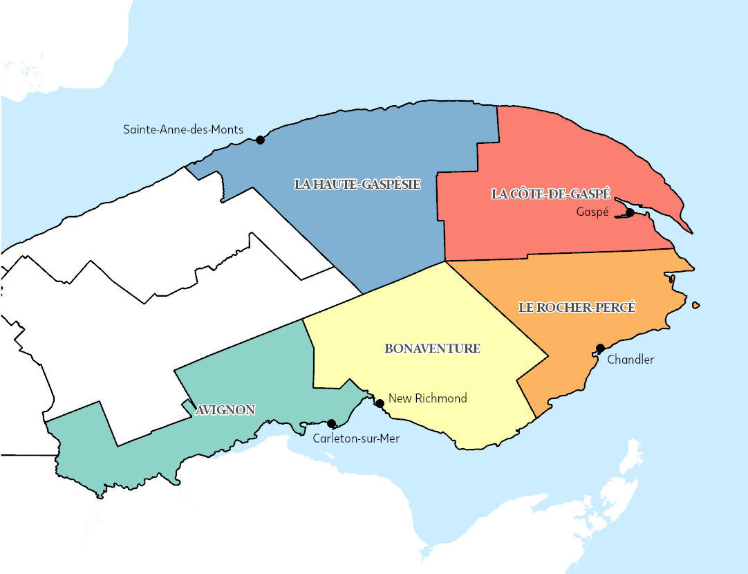 Select the MRC on the map